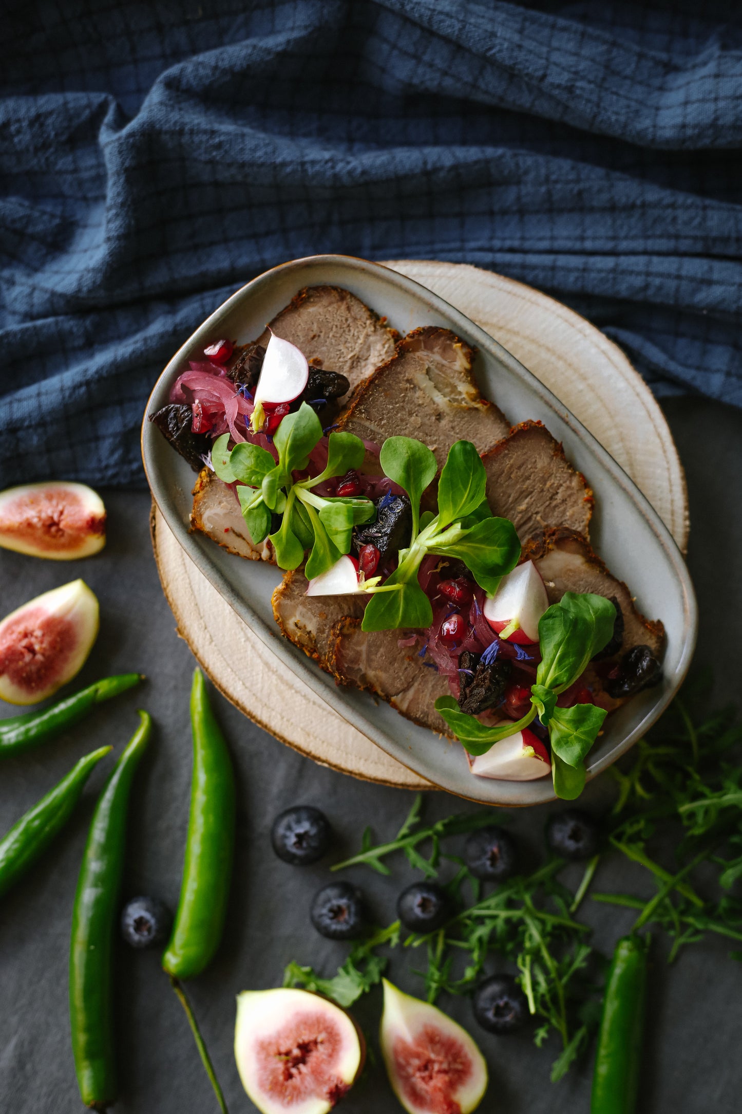 Gaļas uzkodu plate Nr. 1